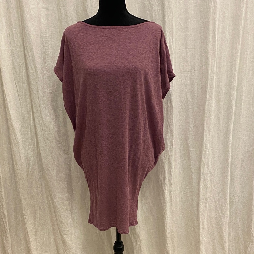 NWT‎ Vitamin A Swim Purple Loose-Fit Tunic Top, Cover  Up